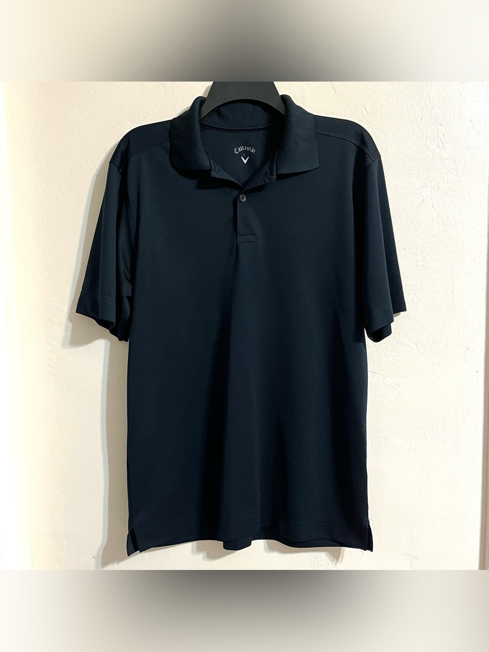 Callaway Black Men's Golf Polo Size Large